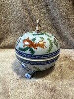 Herendi Poisson halfogós bonbonier 1944-ből