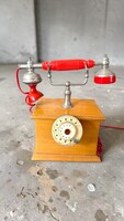 Retro, vintage design BHG Budapest tàrcsás telefon