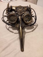 Steampunk plague doctor extreme mask, mask.