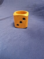 Egyedi Fa Dobókocka – Asztali Tartó / Dekoráció