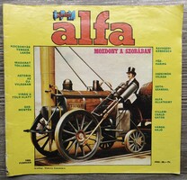 Magazin, 6db IPM Junior ALFA magazin 1986-teljes évfolyam képregény - RETRÓ