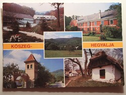 Képeslap, Kőszeg-Hegyalja, részletek, Velem, Bozsók, Cák