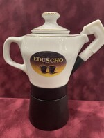 Hollóházi Porcelán kávéfőző egyedi mintával