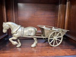 Copper Horse Head Sculpture Small Plasterwork