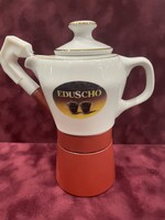 Hollóházi Porcelán kávéfőző egyedi mintával
