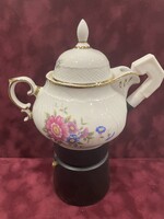 Hollóházi porcelán Hajnalka mintàs kávé főző