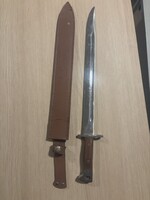 AK-47 CCCP szurony bajonett eredeti bőr tokkal