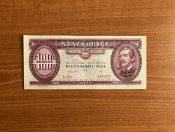 100 Ft UNC, 1989, ropogós, soha nem volt forgalomban.