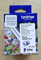 Eredeti Brother CZ-1005 Színes Címkeszalag – A legnagyobb méret! 50mmx5m