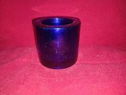 Kobaltkék Iittala Kivi mécsestartó