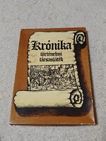 Krónika történelmi társasjáték - retró