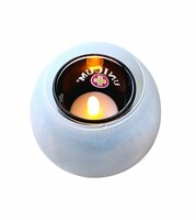 Eredeti Unicum matt üveg mécsestartó – Zwack gyűjtői darab (9 cm)