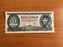 20 Ft  UNC, 1969, ropogós, soha nem volt forgalomban.