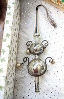 Régi drótos karácsonyfa dísz csúcsdísz 30cm