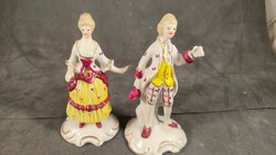 Porcelán barokk pár 408