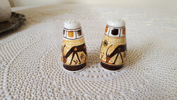 Régi,görög kerámia só- és borsszóró