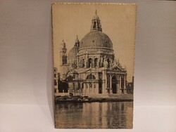 Antik képeslap Velence – Santa Maria della Salute templom