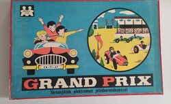Grand Prix társasjáték elektromos jelzőberendezéssel.