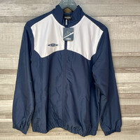 Umbro sötétkék-fehér unisex dzseki több méretben