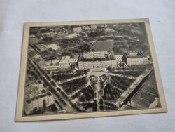 Magyar királyi honvéd Ludovika Akadémia Budapest fekete-fehér régi postatiszta képeslap