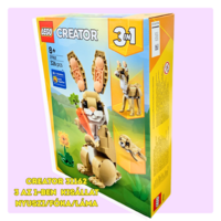 LEGO 3 az 1-ben Kisállat - NYUSZI/FÓKA/LÁMA - Creator 31162