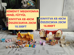 Hófehérke és a 7 törpe mini háza sok kiegészitővel KÉPEK SZERINIT ÁLLAPOTBAN
