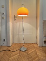 Guzzini Lucerne floor lamp sunburst orange - vintage meblo vintage retro design