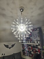 IKEA Stockholm starburst / Sputnik design csillár 160 pálcával