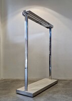 Luxus kivitelű vállfás sztender, ruhatartó állvány, modern design
