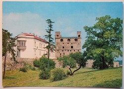 Képeslap, Sárospatak, Rákóczí vár, Lórántffy szárny, Bakonyi Béla fotó