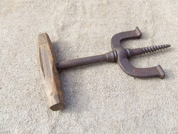 Régi kovácsolt szerszám kádár dongafúró