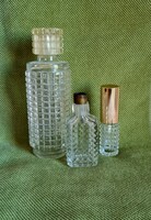 Antik Avonos dekoratív parfümös üvegek 3db gyűjtői darabok