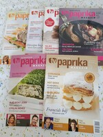 Recept magazin. 12 db TVPaprika receptes magazin