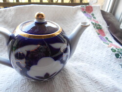 Kobalt kék orosz kávés kancsó