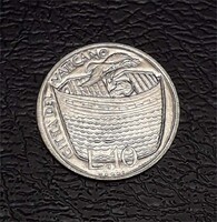 10 LÍRA 1975 VATIKÁN