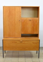 Joachim Nebelung magas komód bárral - retro, vintage, design