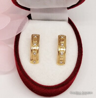 Xuping aranyozott antiallergén fülbevaló, 18 mm (2612)