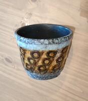 Kerámia kaspó (VEB Haldensleben)