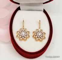 Xuping aranyozott antiallergén fülbevaló, 20 mm (2548)