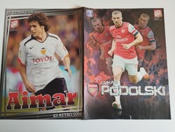 Poszter: Aimar, Podolski, Button