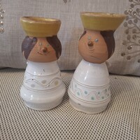 Baksa Gyöngyi kerámia angyalok  11/12cm