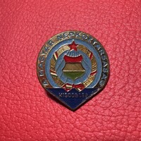 Magyar Népköztársaság Kisdobosa jelvény kitűző, szicialista kitűző, kommunista emlék pin