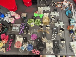 Női fülbevaló csomag 25 db új