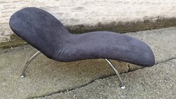 Design pihenő fotel új kárpittal