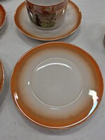 Zsolnay porcelán teás csészék