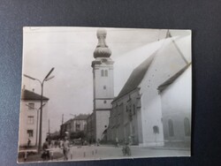 Régi fotó - Szombathely utcarészlet 1962