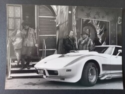 Régi fotó Chevrolet Corvette Stingray C3 amerikai sportautó - 1970-es évek