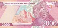 2.000 Som  2021  Üzbegisztán A képen látható állapotban