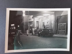 Régi fotó Bekeffy Quartet jazz revü plakát – Alexandria mozi bejárat – 1930-as évek