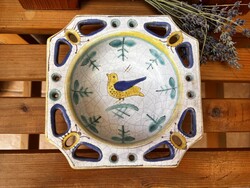 Gorka Géza Áttört Madaras Tál Nógrádverőcei